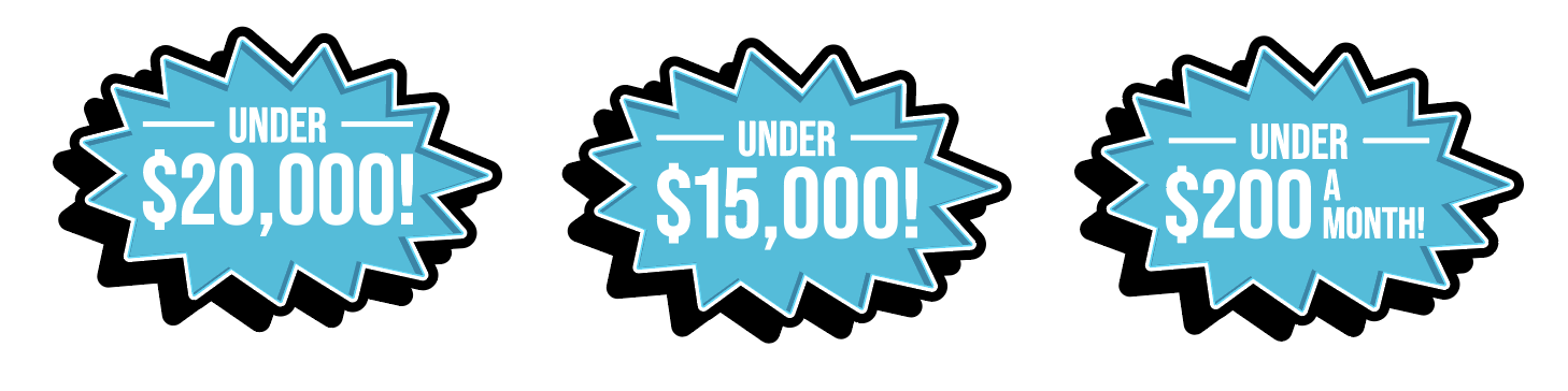 Under $20,000!